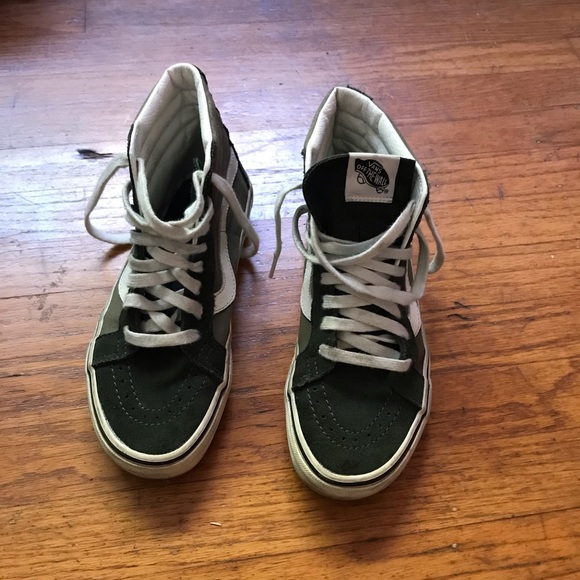 green vans old skool high tops